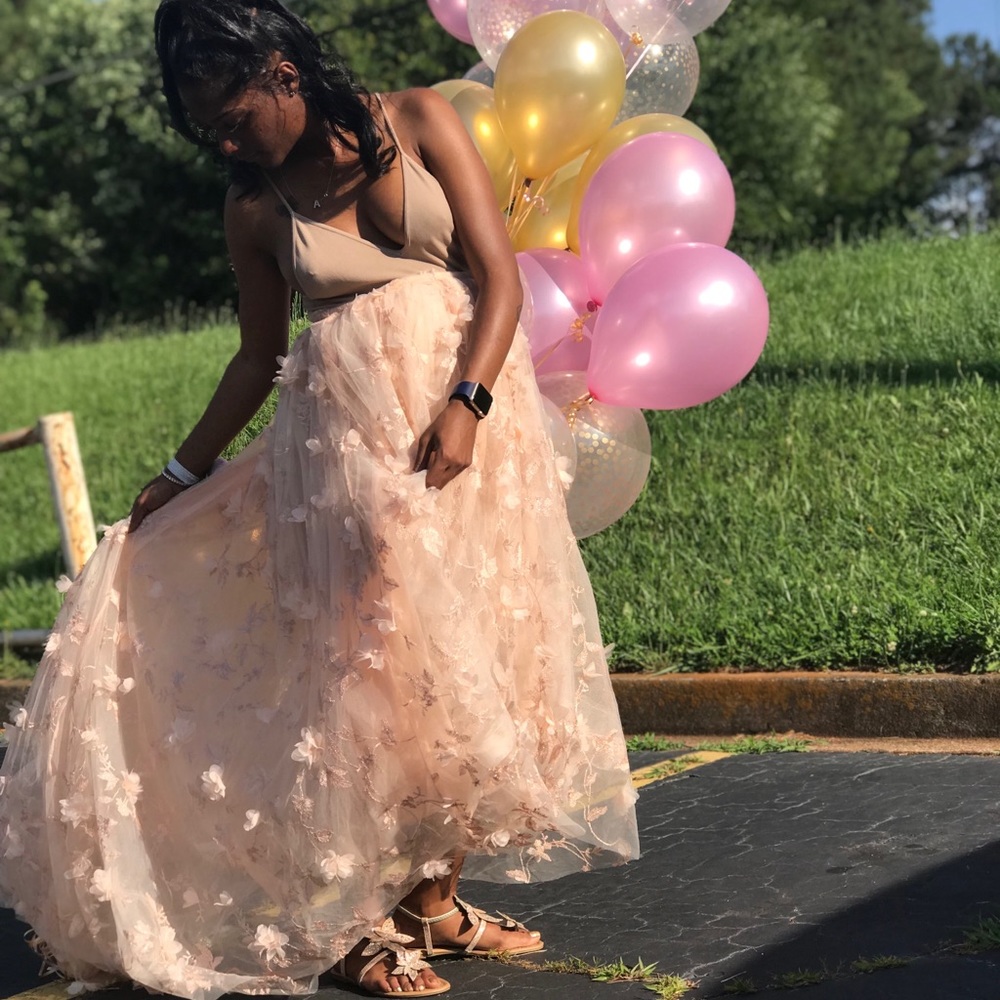 Blush Flower dress